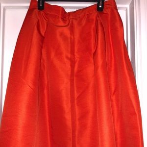 Midi Skirt (Orange)